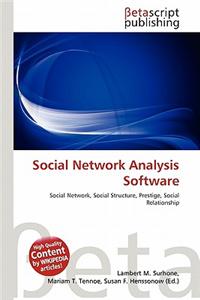 Social Network Analysis Software