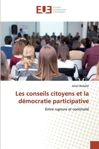 Les conseils citoyens et la démocratie participative