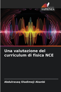 valutazione del curriculum di fisica NCE