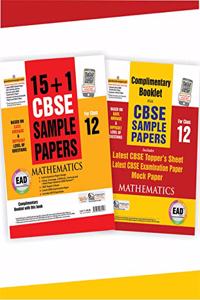 EAD 15+1 cbse sample papers for class 12 Mathematics for 2019 examination