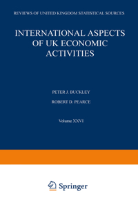 International Aspects of UK Economic Activities