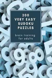 200 Very Easy Sudoku Puzzles