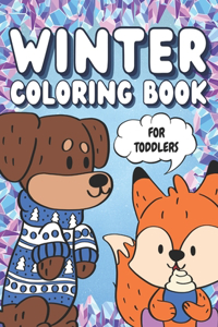 Winter Coloring Book For Toddlers