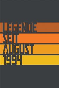 Legende seit August 1994