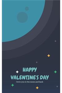 Happy Valentine's day notebook