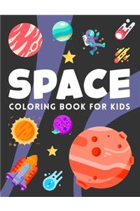 Space Coloring Book for Kids
