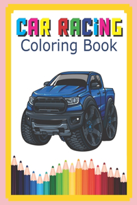 Car Racing Coloring Book