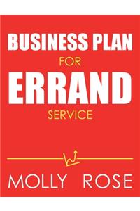 Business Plan For Errand Service