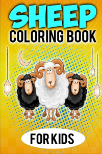 Sheep Coloring Book For Kids