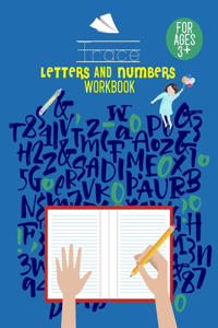 Trace Letters and Numbers Workbook