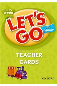 Let's Go, Let's Begin Teacher Cards