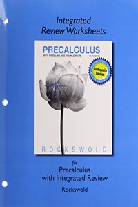 Integrated Review Worksheets for Precalculus with Integrated Review