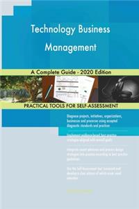 Technology Business Management A Complete Guide - 2020 Edition