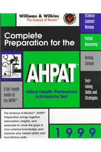 Complete Preparation for the AHPAT: Allied Health Professions Admission Test