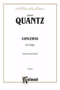 QUANTZ FLUTE CONC G MAJOR F