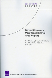 Gender Differences in Major Federal External Grant Programs