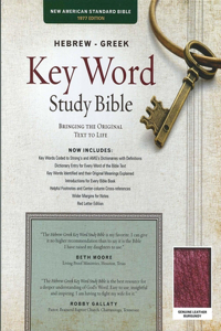 Hebrew-Greek Key Word Study Bible-NASB