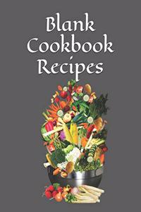 Blank Cookbook Recipes