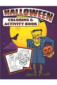Halloween Coloring & Activity Book