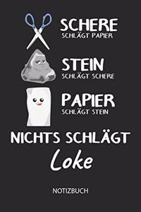 Nichts schlägt - Loke - Notizbuch