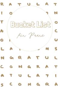 Bucket List für Paare