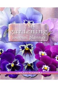 My Gardening Journal Planner