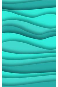 Blue Waves Notebook