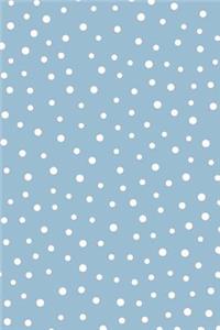 Trendy Polka Dots Design Notebook