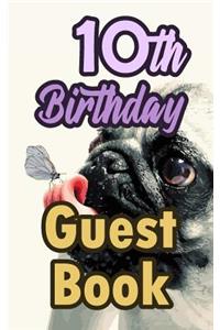 10th Birthday Guest Book