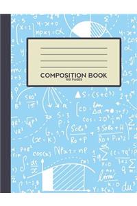 Composition Book 100 Pages