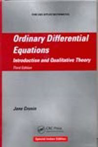 Ordinary Differential Equations: Introduction and Qualitative Theory, Third Edition (Chapman & Hall/CRC Pure and Applied Mathematics)