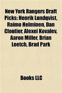New York Rangers Draft Picks