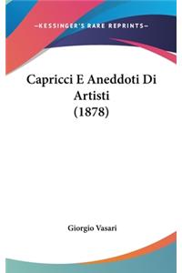 Capricci E Aneddoti Di Artisti (1878)