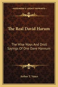 Real David Harum