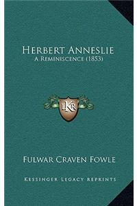 Herbert Anneslie