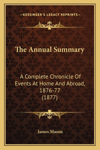 The Annual Summary