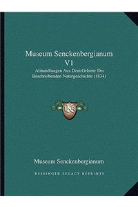 Museum Senckenbergianum V1: Abhandlungen Aus Dem Gebiete Der Beschreibenden Naturgeschichte (1834)