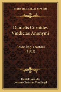 Danielis Cornides Vindiciae Anonymi