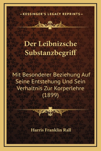 Der Leibnizsche Substanzbegriff