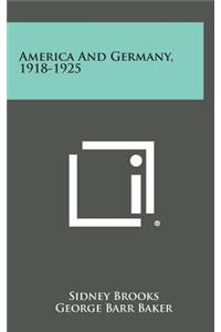 America and Germany, 1918-1925