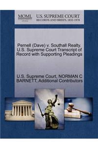 Pernell (Dave) V. Southall Realty. U.S. Supreme Court Transcript of Record with Supporting Pleadings