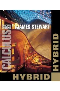 Calculus: Concepts & Contexts, Hybrid with Enhanced Webassign Printed Access Card, 3 Semester