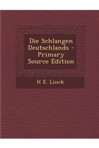 Die Schlangen Deutschlands