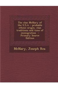 The Clan McNary of the U.S.A.