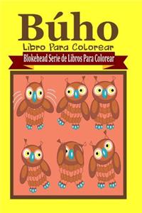 Búho Libro Para Colorear
