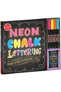 Neon Chalk Lettering