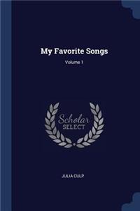 My Favorite Songs; Volume 1