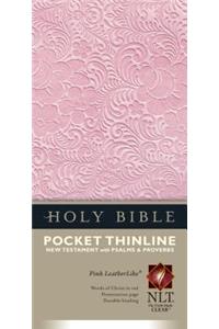 Pocket Thinline New Testament with Psalms and Proverbs-NLT
