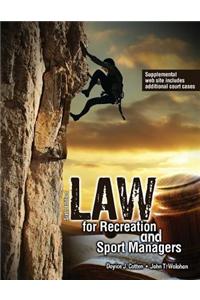 Law for Recreation and Sport Managers