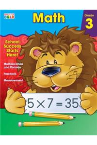 Math Workbook, Grade 3